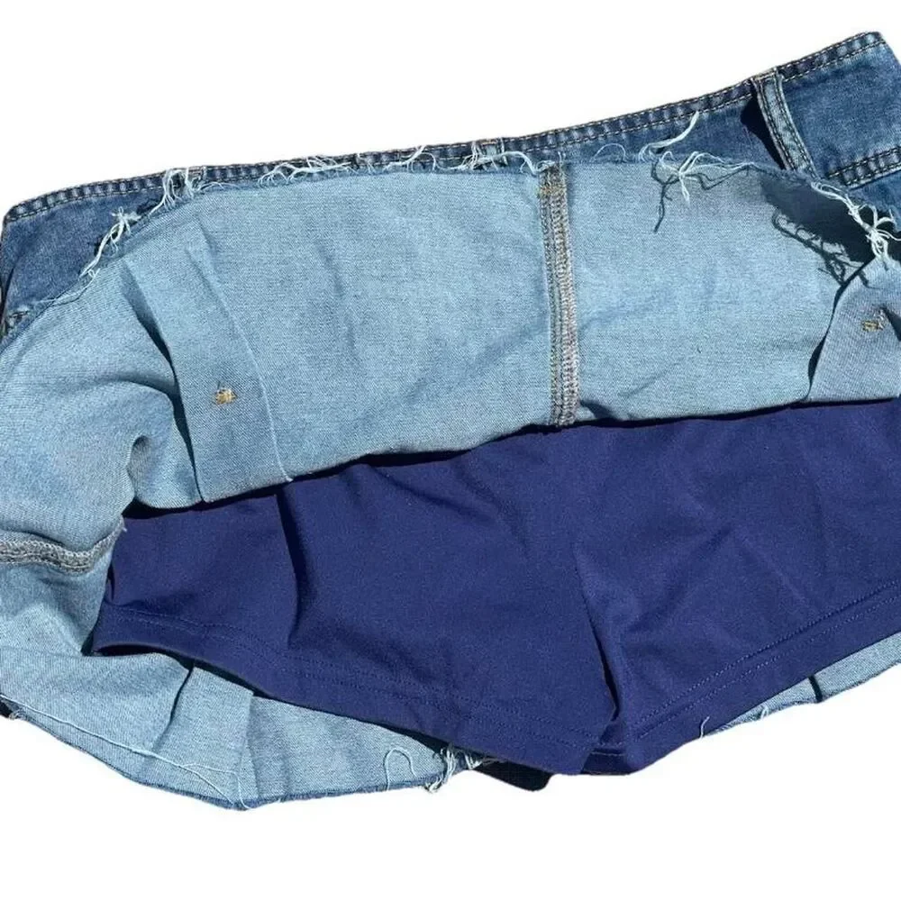 Edikted blue denim
